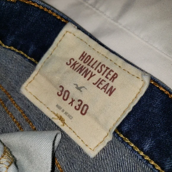 Hollister 30X30 dark Demin Skinny jeans - Picture 5 of 9